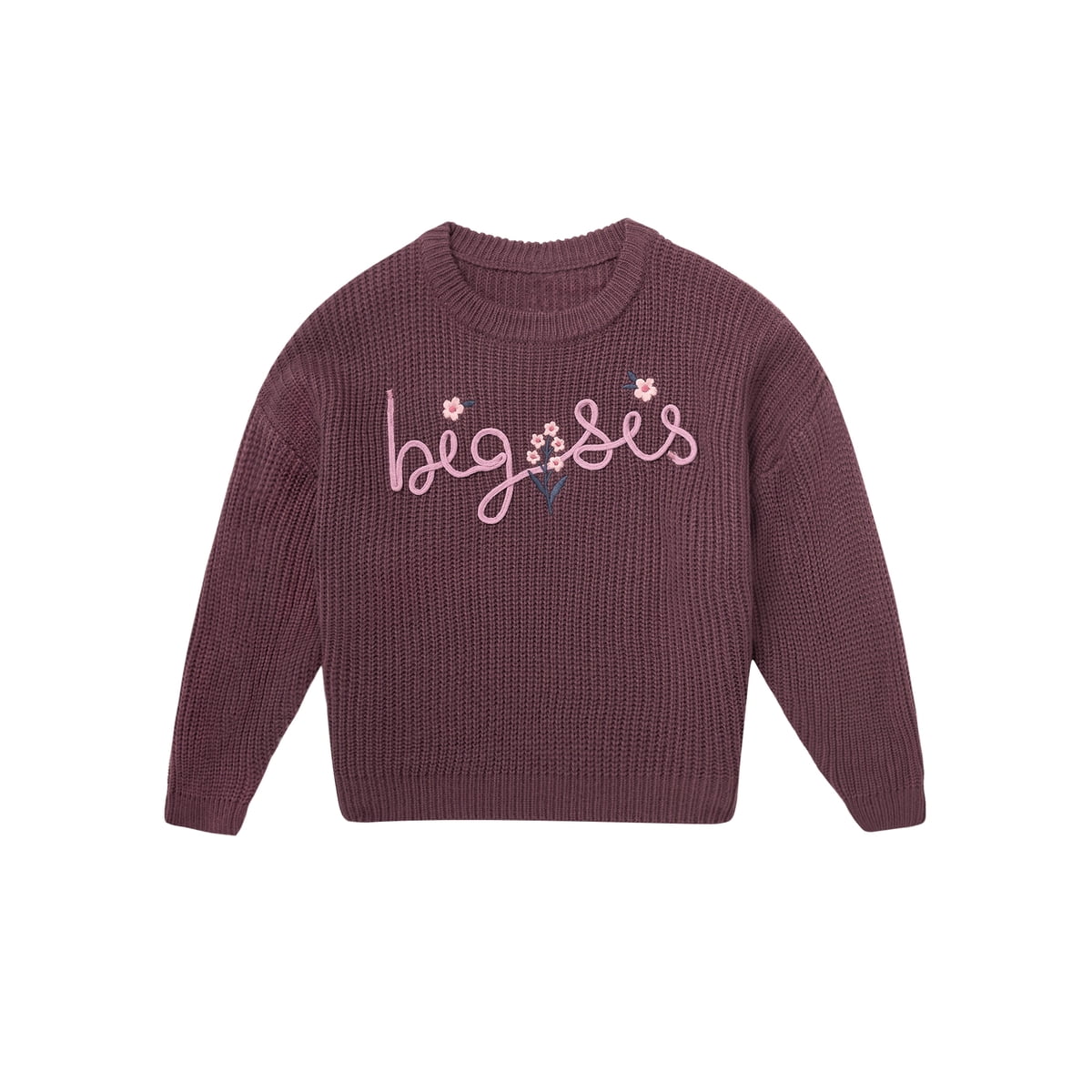 Modern Moments by Gerber Toddler Girl Affirmation Sweater, Sizes 12 Months - 5T