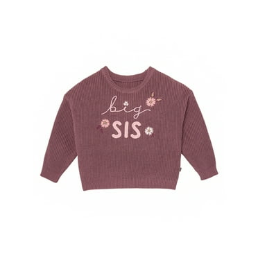 Modern Moments by Gerber Sibling Matching Sweater, Sizes 0/3 Months - 5T
