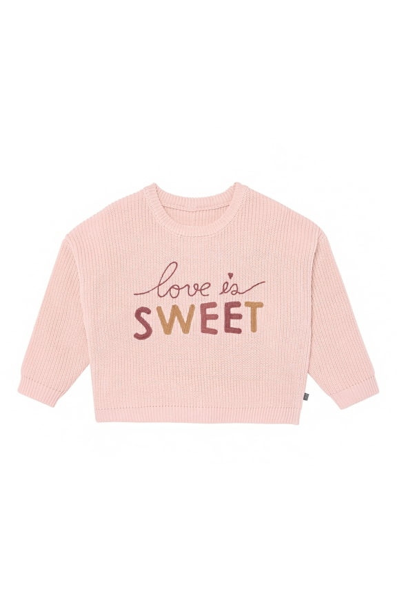 by Gerber Sibling Matching Sweater, Sizes 0/3 Months - 5T