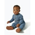 thumbnail image 1 of Modern Moments by Gerber Baby Boy Long Sleeve Slouch Romper, Sizes 0/3 Months - 24 Months, 1 of 9