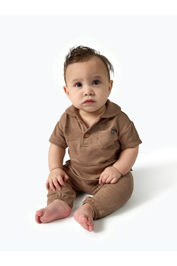 by Gerber Baby Boy Peter Pant Top and Pant Set, Sizes 0/3 Months - 24 Months