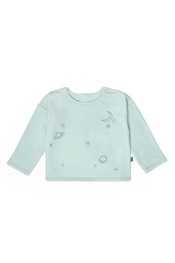 by Gerber Gender Neutral Drop Shoulder Top, Sizes 0/3 Months - 24 Months