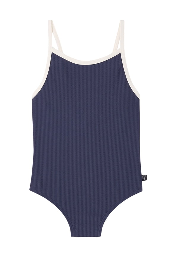 by Gerber Baby and Toddler Girl One-Piece Swimsuit with Bow, 0/3M-5T