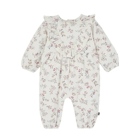 Modern Moments by Gerber Baby Girl Ruffle Romper, Sizes 0/3 Months - 24 Months