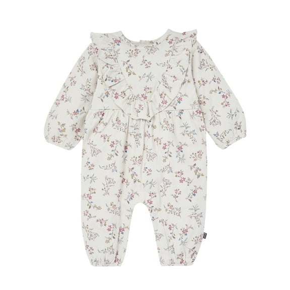 Modern Moments by Gerber Baby Girl Ruffle Romper, Sizes 0/3 Months - 24 Months