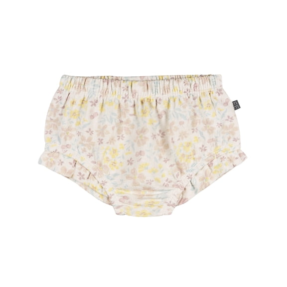 Modern Moments by Gerber Baby Girl Organic Bloomer with Ruffles, Sizes 0/3 Months - 24 Months