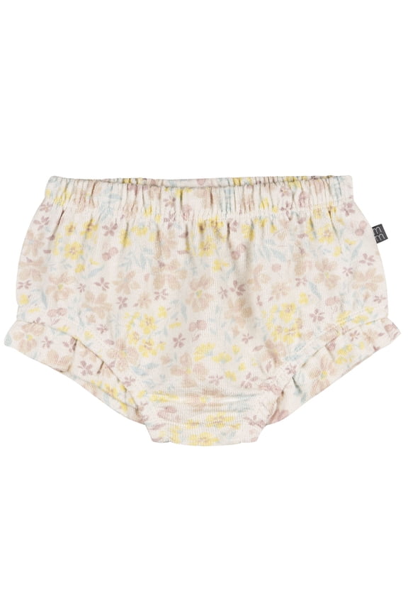 by Gerber Baby Girl Organic Bloomer with Ruffles, Sizes 0/3 Months - 24 Months
