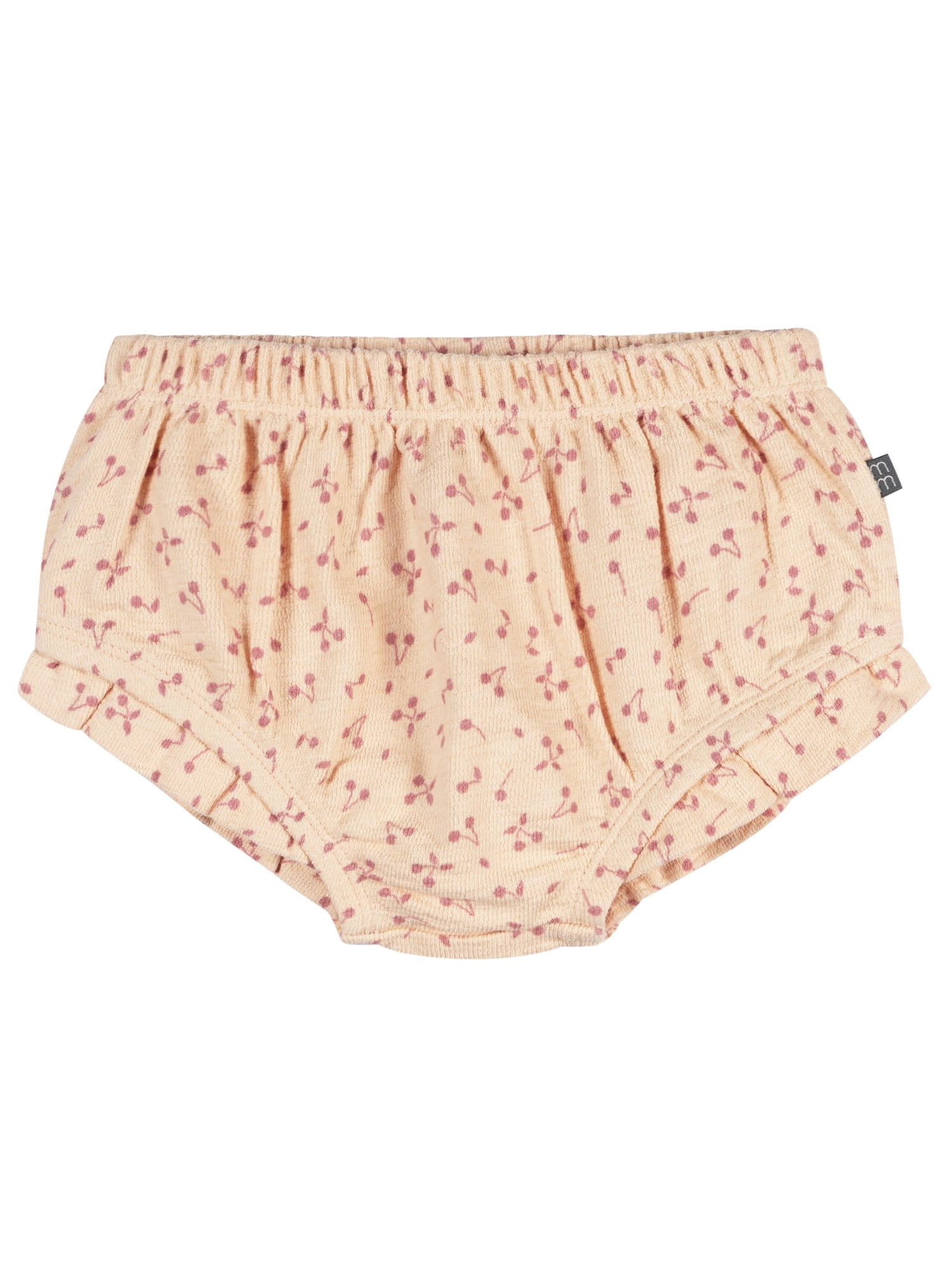 Modern Moments by Gerber Baby Girl Organic Bloomer with Ruffles, Sizes 0/3 Months - 24 Months