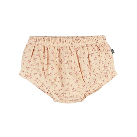 Modern Moments by Gerber Baby Girl Organic Bloomer with Ruffles, Sizes 0/3 Months - 24 Months