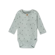 Modern Moments by Gerber Baby Neutral Long Sleeve Bodysuit, Sizes 0/3 Months - 24 Months