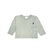 by Gerber Baby Neutral Seamed Drop Shoulder Top, Sizes 0/3 Months - 24 Months