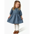 thumbnail image 1 of Modern Moments by Gerber Toddler Girl Yoked Bow Dress, Sizes 12M-5T, 1 of 10