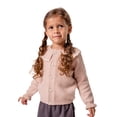 thumbnail image 1 of Modern Moments by Gerber Toddler Girl Cardigan with Tipped Rib Collar, Sizes 12 Months - 5T, 1 of 7