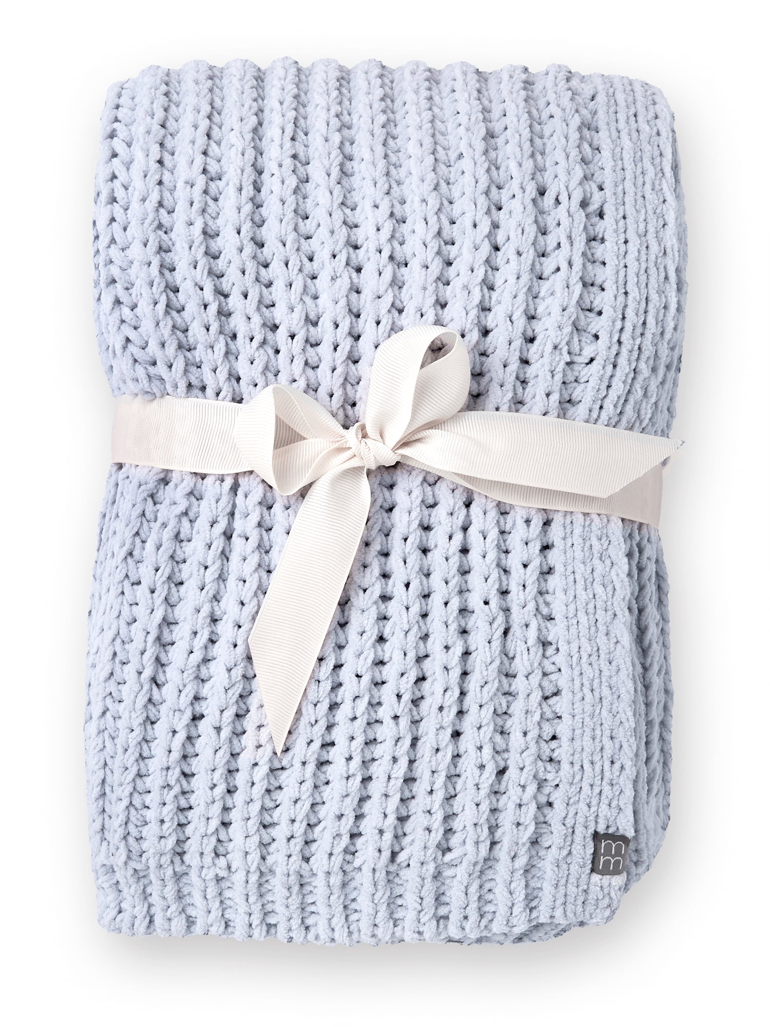 Modern Moments by Gerber Baby Neutral Chenille Blanket, Gray Dawn, One Size