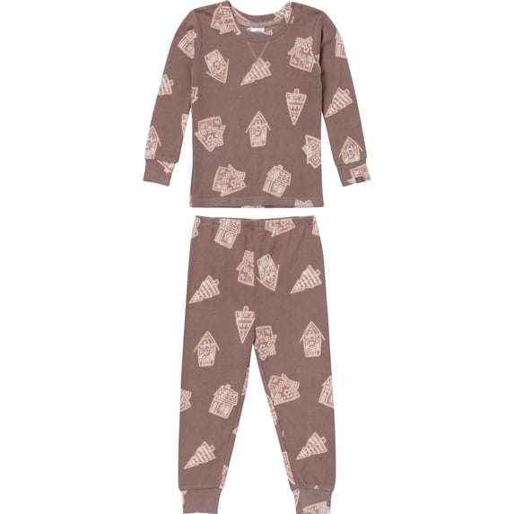 Modern Moments by Gerber Toddler and Kids Matching Christmas Pajama Set, 2-Piece, Sizes 12 Months–12 Kids