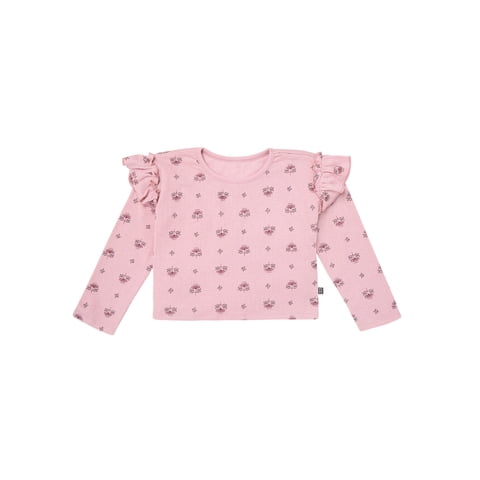 by Gerber Ruffle Sleeve Top, Sizes 12 Months - 5T