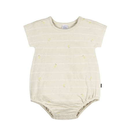Modern Moments by Gerber Baby Boy Organic Dumpling Romper, Sizes 0/3 Months - 24 Months