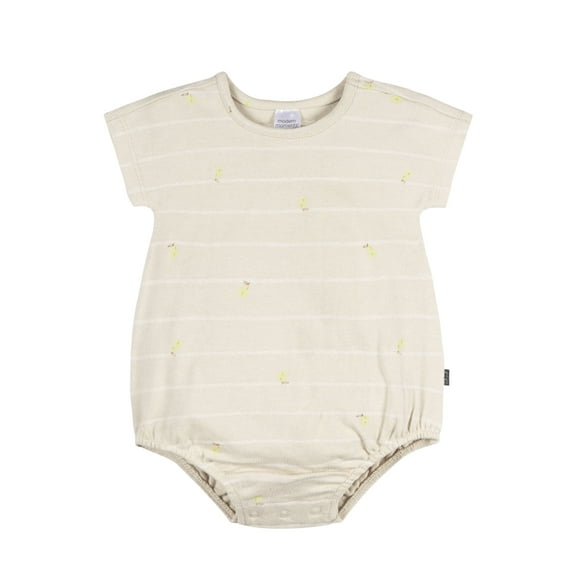 Modern Moments by Gerber Baby Boy Organic Dumpling Romper, Sizes 0/3 Months - 24 Months