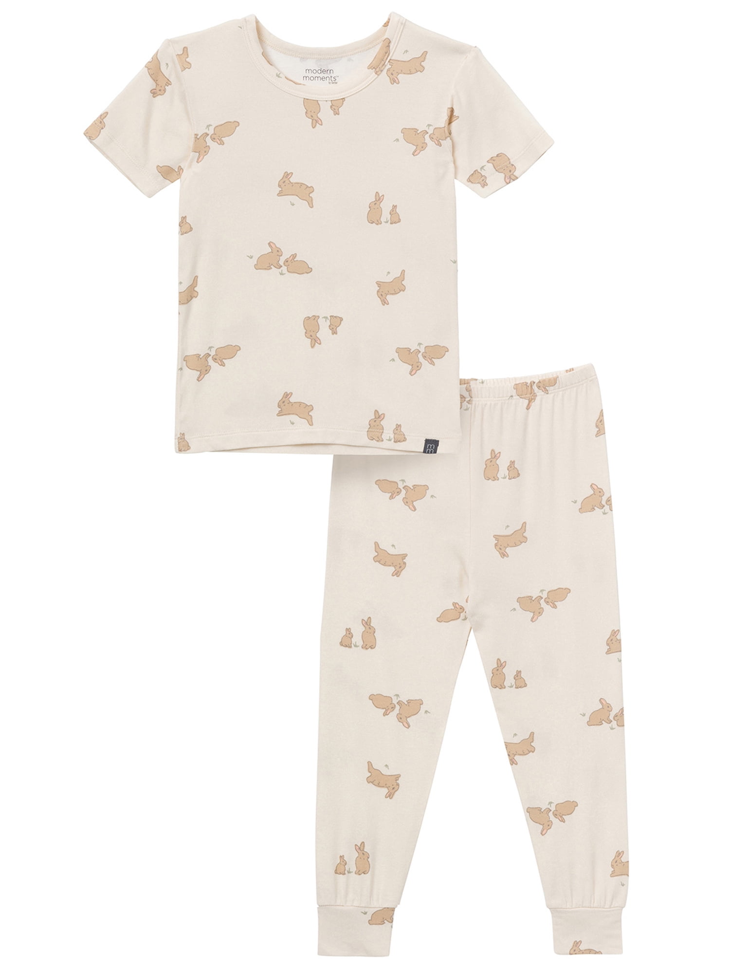Modern Moments By Gerber Modern Moments by Gerber Toddler Neutral Super Soft Easter Pajama Set, 2-Piece, Sizes 12M-5T