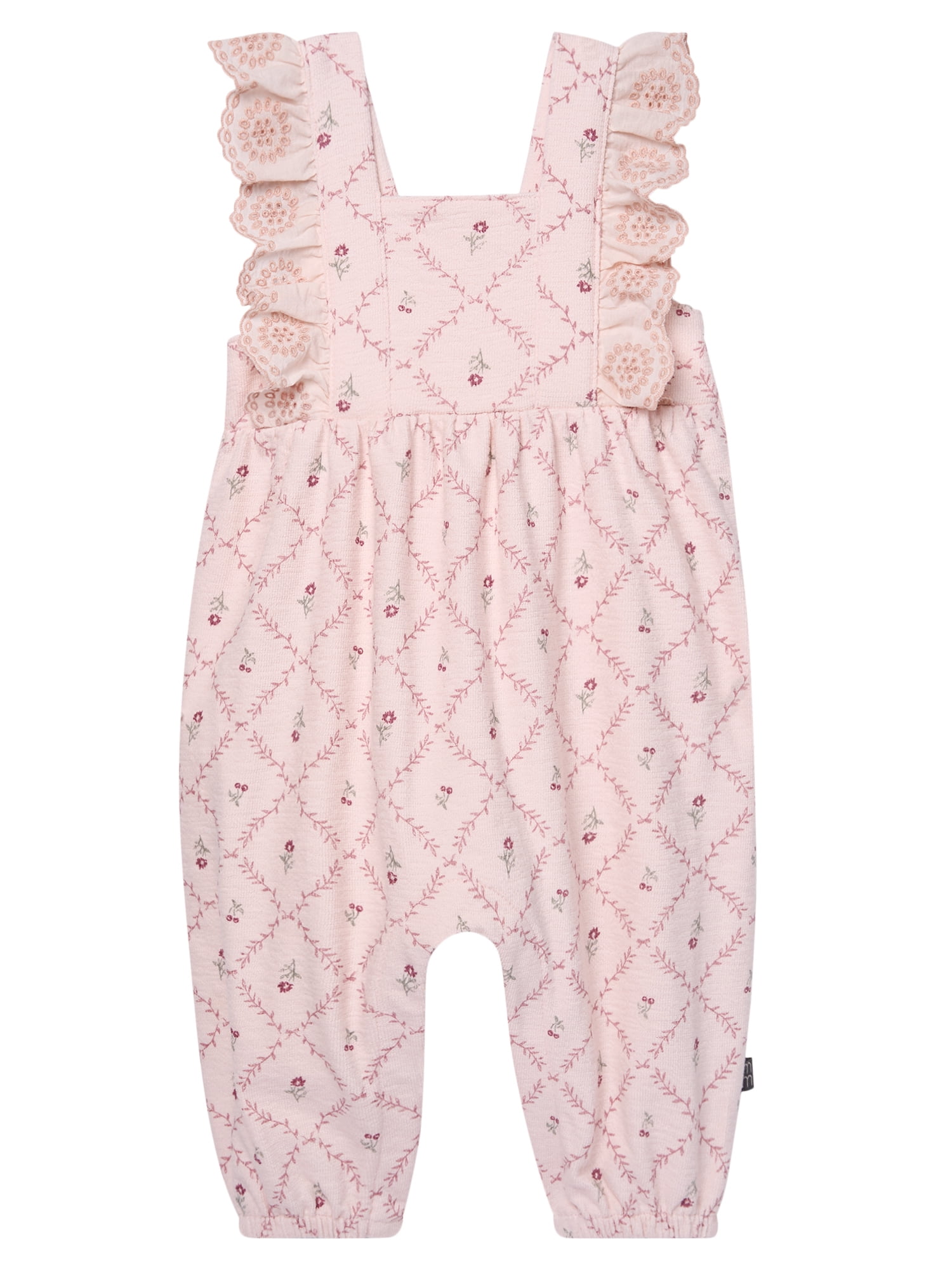 Modern Moments by Gerber Baby Girl Long Leg Romper , Sizes 0/3 Months - 24 Months