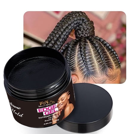 MM Edge Control Gel – Strong Hold Hair Styling Gel for Sleek Edges, Frizz Control & Long-Lasting Shine, Non-Flaking Formula