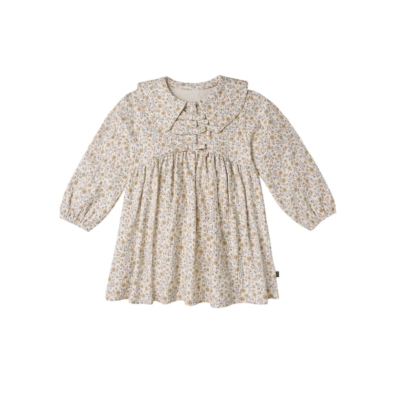 Modern Moments by Gerber Toddler Girl Bow Front Dress, Sizes 12 Months - 5T