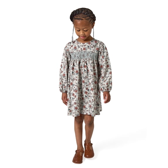 Modern Moments by Gerber Toddler Girl Smocked Party Dress, Sizes 12 Months - 5T