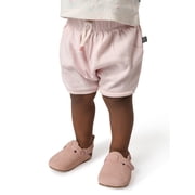 by Gerber Baby Girl Harem Bubble Organic Shorts with Drawstring, Sizes 0/3 Months - 24 Months