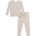 thumbnail image 1 of Modern Moments by Gerber Toddler Boy Henley Pajama Set, 2-Piece, Sizes, 12 Months - 5T, 1 of 8