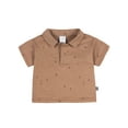 thumbnail image 1 of Modern Moments by Gerber Baby Boy Organic Johnny Collar Top, Sizes 0/3 Months - 24 Months, 1 of 7