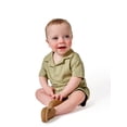 thumbnail image 1 of Modern Moments by Gerber Baby Boy Organic Johnny Collar Top, Sizes 0/3 Months - 24 Months, 1 of 7