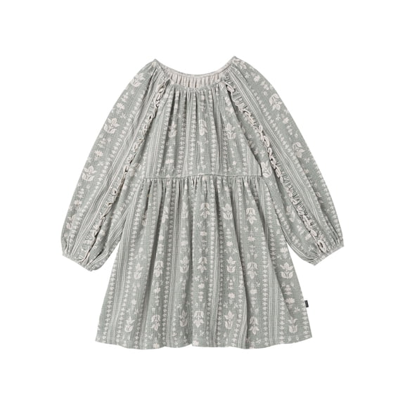 Modern Moments by Gerber Toddler Girl Dress with Ruffle, Sizes 12 Months - 5T
