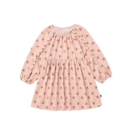 Modern Moments by Gerber Toddler Girl Dress with Ruffle Detail, Sizes 12 Months - 5T