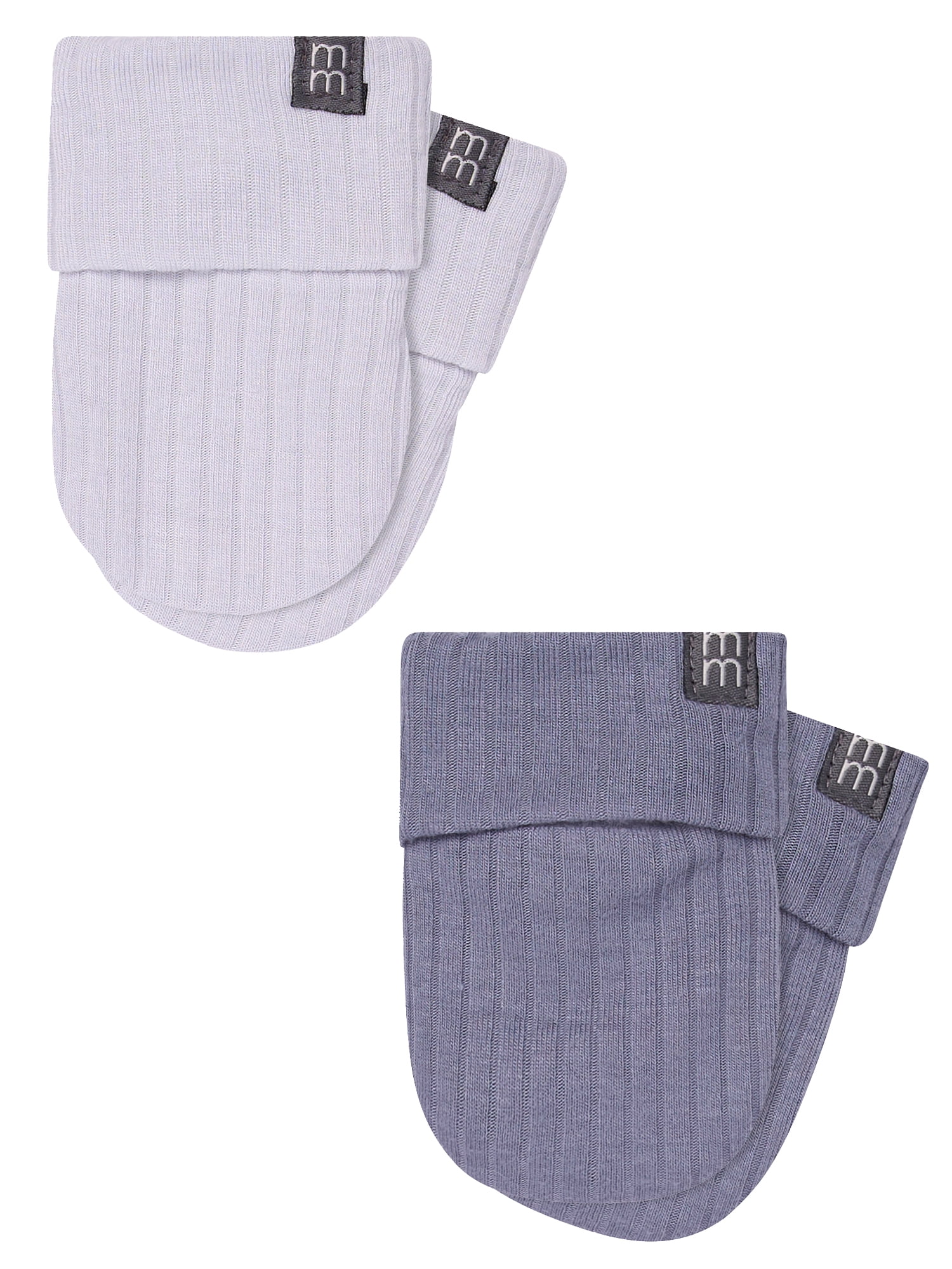 by Gerber Baby Neutral Super Soft Viscose Mittens, Size 0/6 Months