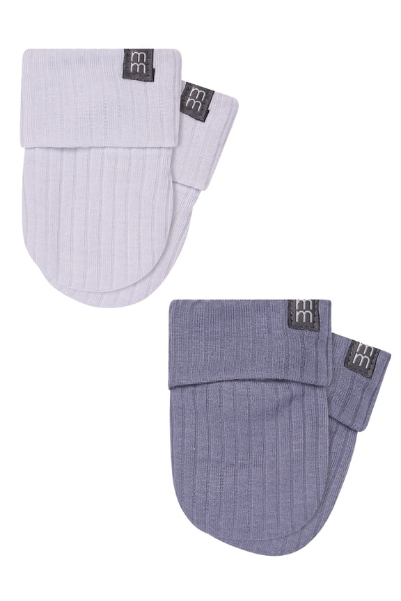 by Gerber Baby Neutral Super Soft Viscose Mittens, Size 0/6 Months