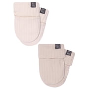 by Gerber Baby Neutral Super Soft Viscose Mittens, Size 0/6 Months