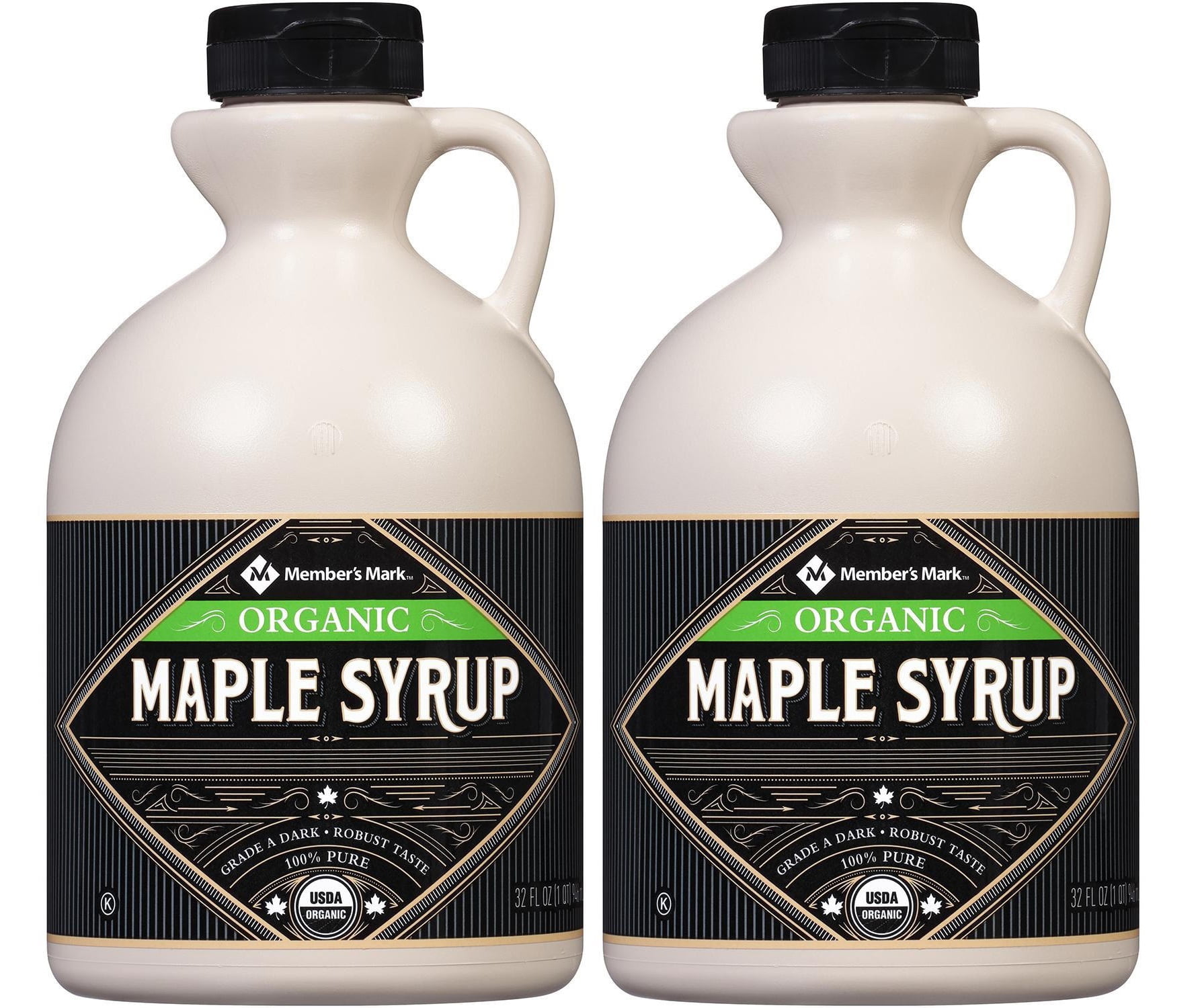 MM Organic 100 Pure Maple Syrup (32 oz 2 Pack)