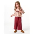 thumbnail image 1 of Modern Moments by Gerber Toddler Girl Front Ruffles Top and Pant Outfit Set, 2-Piece, Sizes 12 Months - 5T, 1 of 9