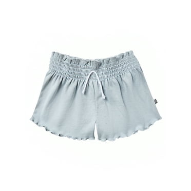 Modern Moments by Gerber Toddler Girl Organic Smocked Wide Leg Short, Sizes 12M-5T