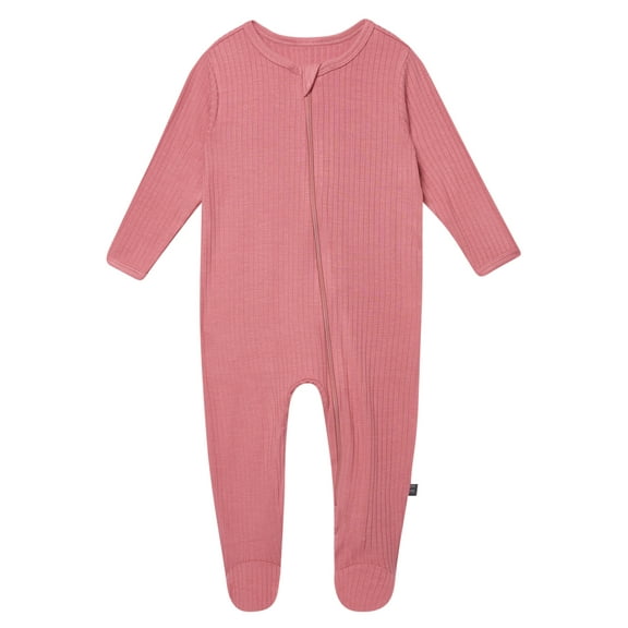 Modern Moments by Gerber Baby Neutral Super Soft Viscose Two-Way Zip Sleep 'N Play Footed Pajamas, Sizes Newborn - 6/9 Months