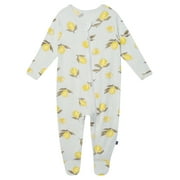 Modern Moments by Gerber Baby Neutral Super Soft Viscose Two-Way Zip Sleep 'N Play Footed Pajamas, Sizes Newborn - 6/9 Months