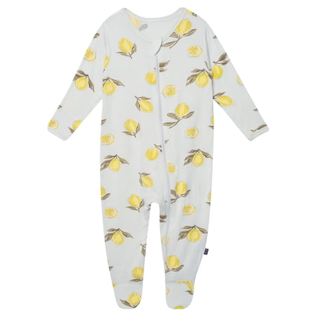 Modern Moments by Gerber Baby Neutral Super Soft Viscose Sleep ´N Play Footed Pajamas, Sizes Newborn - 6/9 Months