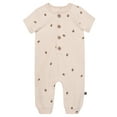thumbnail image 1 of Modern Moments by Gerber Baby Boy Short Sleeve Henley Romper, Sizes 0/3 Months - 24 Months, 1 of 7