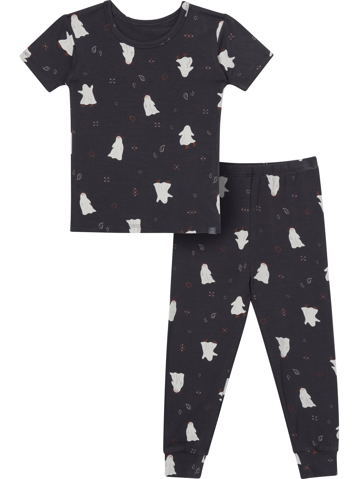 Modern Moments by Gerber Neutral Short Sleeve Halloween Pajama Set, 2-Piece, Sizes 12 Months - 5T