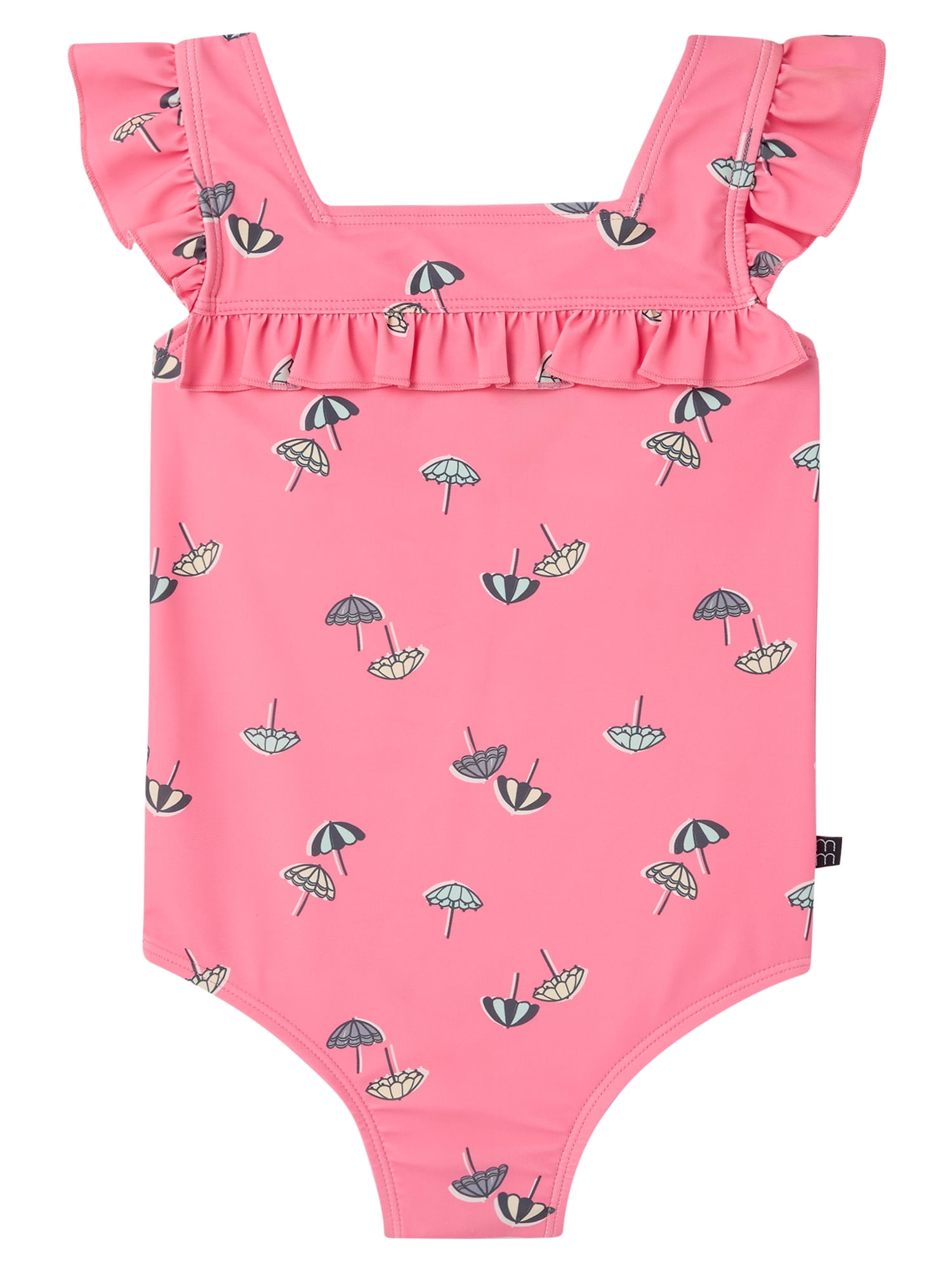 Modern Moments by Gerber Baby and Toddler Girl One-Piece Swimsuit, Sizes 0/3M-5T