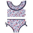 thumbnail image 1 of Modern Moments by Gerber Toddler Girl Two- Piece Swimsuit with Double Ruffle, Sizes 12M-5T, 1 of 9