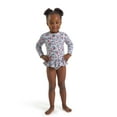 thumbnail image 1 of Modern Moments by Gerber Baby and Toddler Girl Rash Guard with Ruffles, Sizes 0/3M-5T, 1 of 13