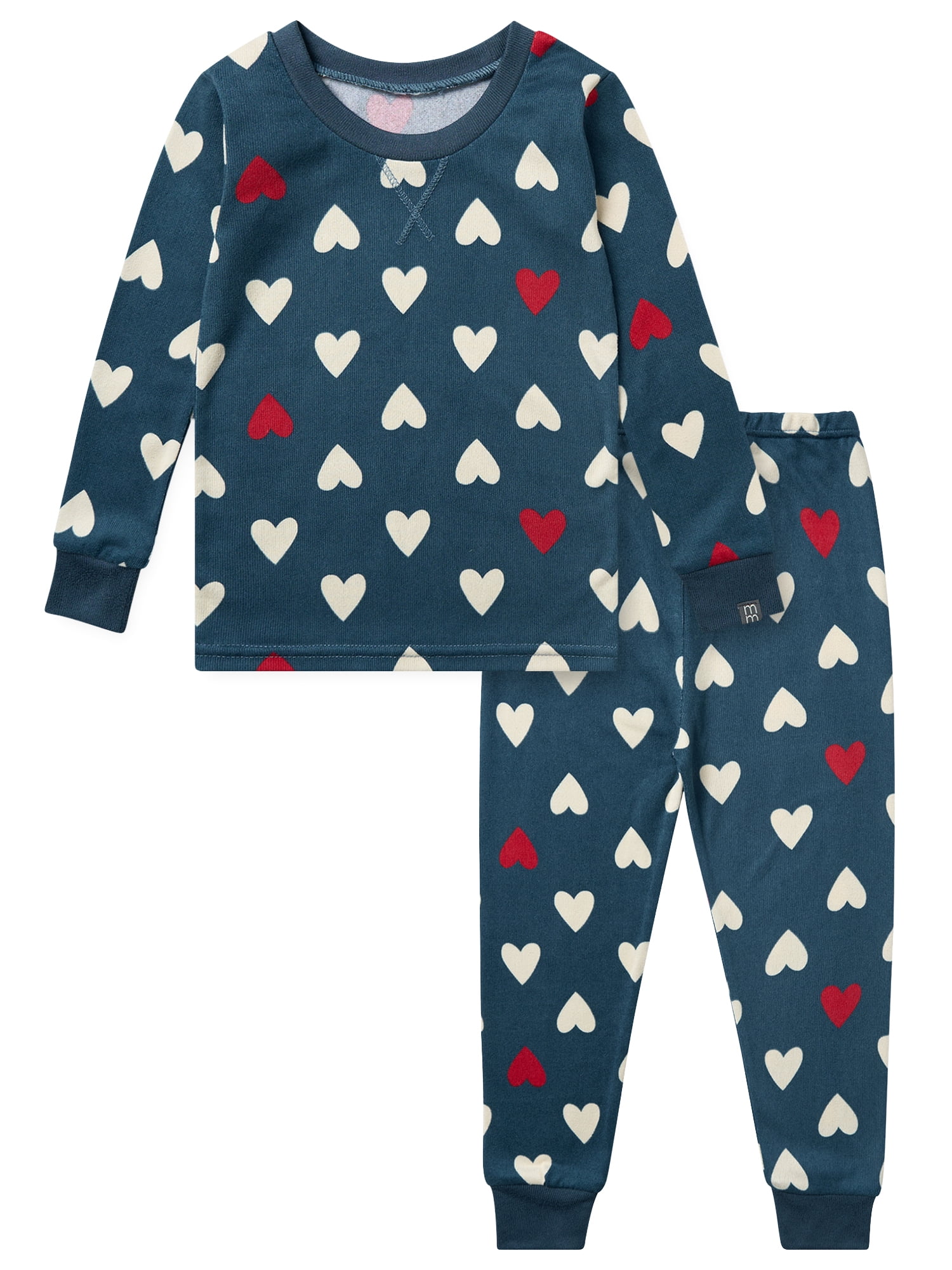 Modern Moments By Gerber Modern Moments by Gerber Toddler Neutral Valentine´s Day Super Soft Pajama Set, 2-Piece, Sizes 12M-5T