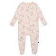 thumbnail image 1 of Modern Moments by Gerber Baby Neutral Viscose Valentine's Day Two-Way Zip Sleep 'N Play Footed Pajamas, Sizes Newborn - 6/9 Months, 1 of 7