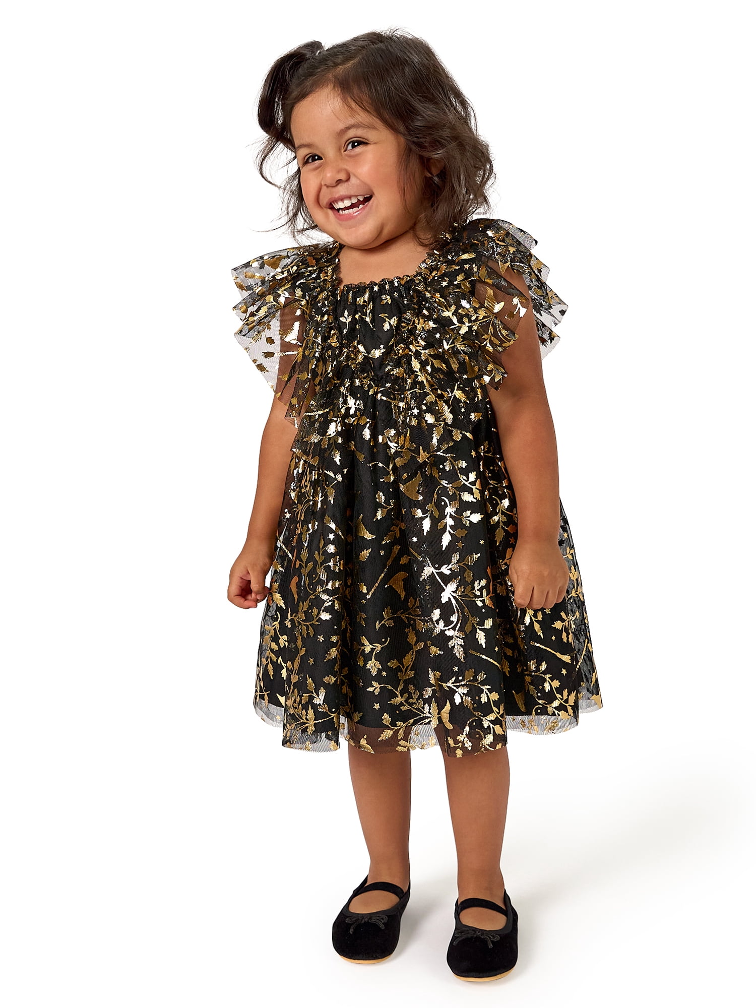 Modern Moments Toddler Girl Elphaba The Wicked Witch Of The West Dress, Sizes 12 Months - 5T